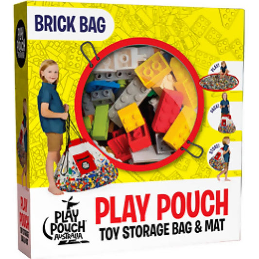 Play Pouch - Brick Bag Toy Storage & Mat