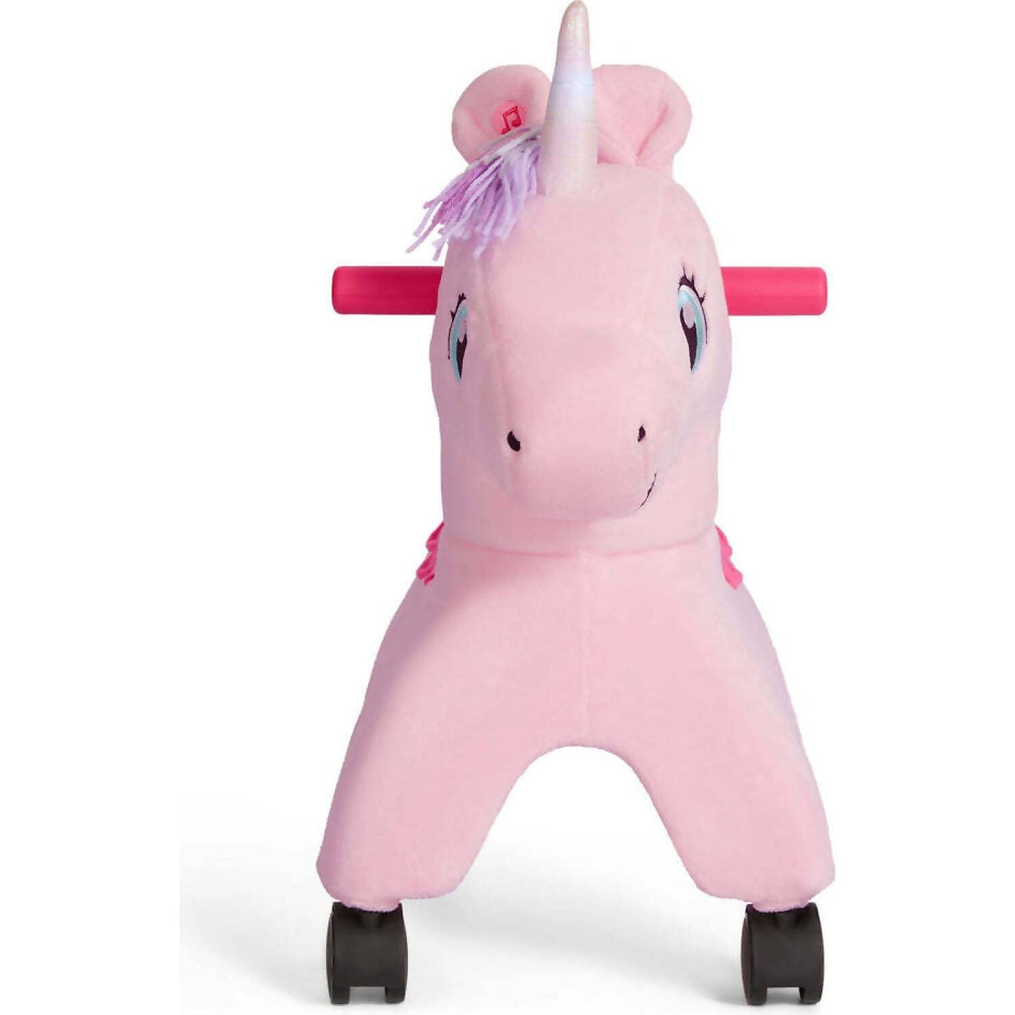Radio Flyer - Shimmer the Magical Touch Unicorn Ride-On with EZ-Glide Caster Wheels