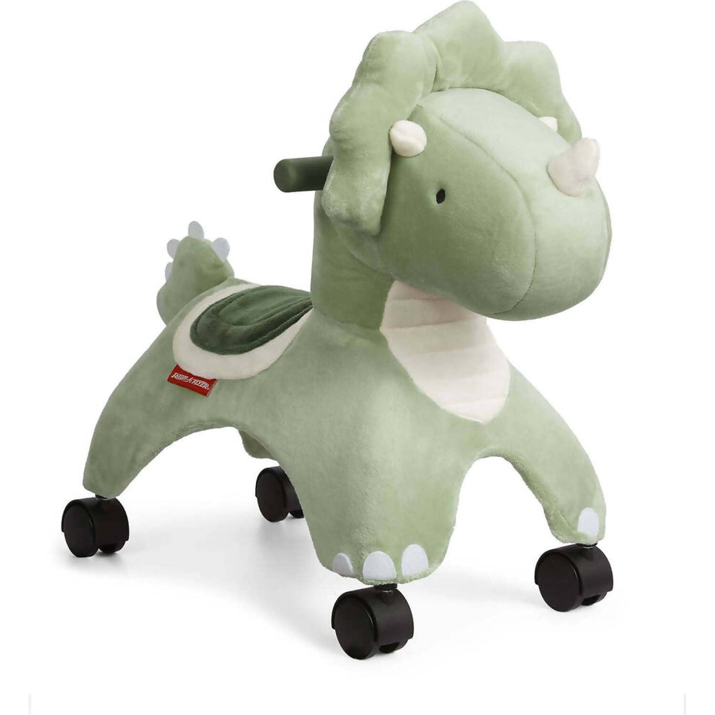 Radio Flyer - Dash the Rolling Dinosaur Ride-On with EZ-Glide Caster Wheels