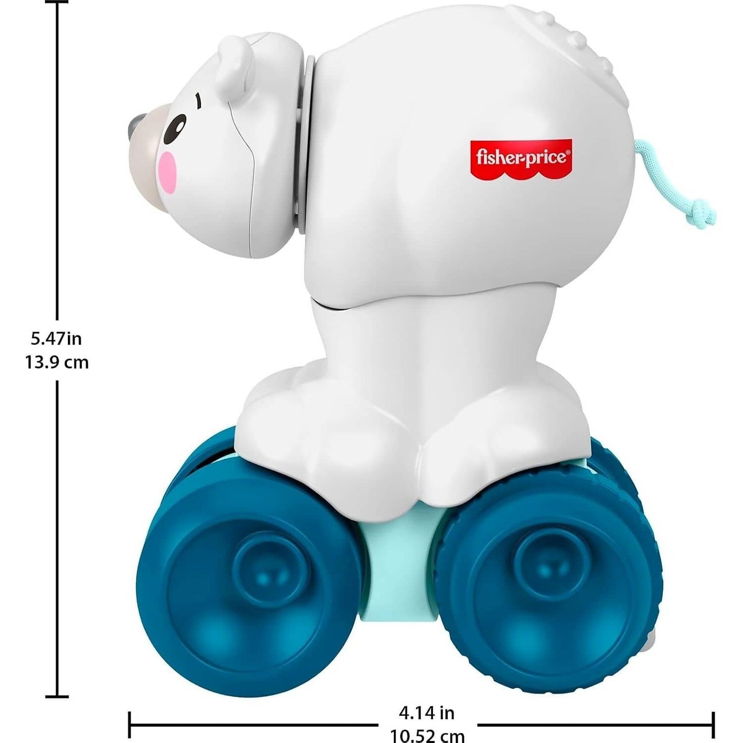 Fisher-Price - Crawl-after Polar Bear - Mattel