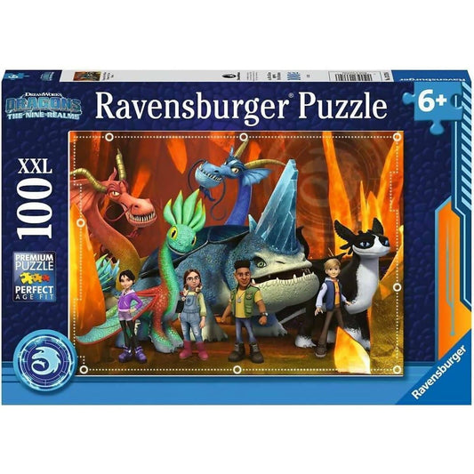 Ravensburger - Dragons The Nine Realms XXL Jigsaw Puzzle 100pc