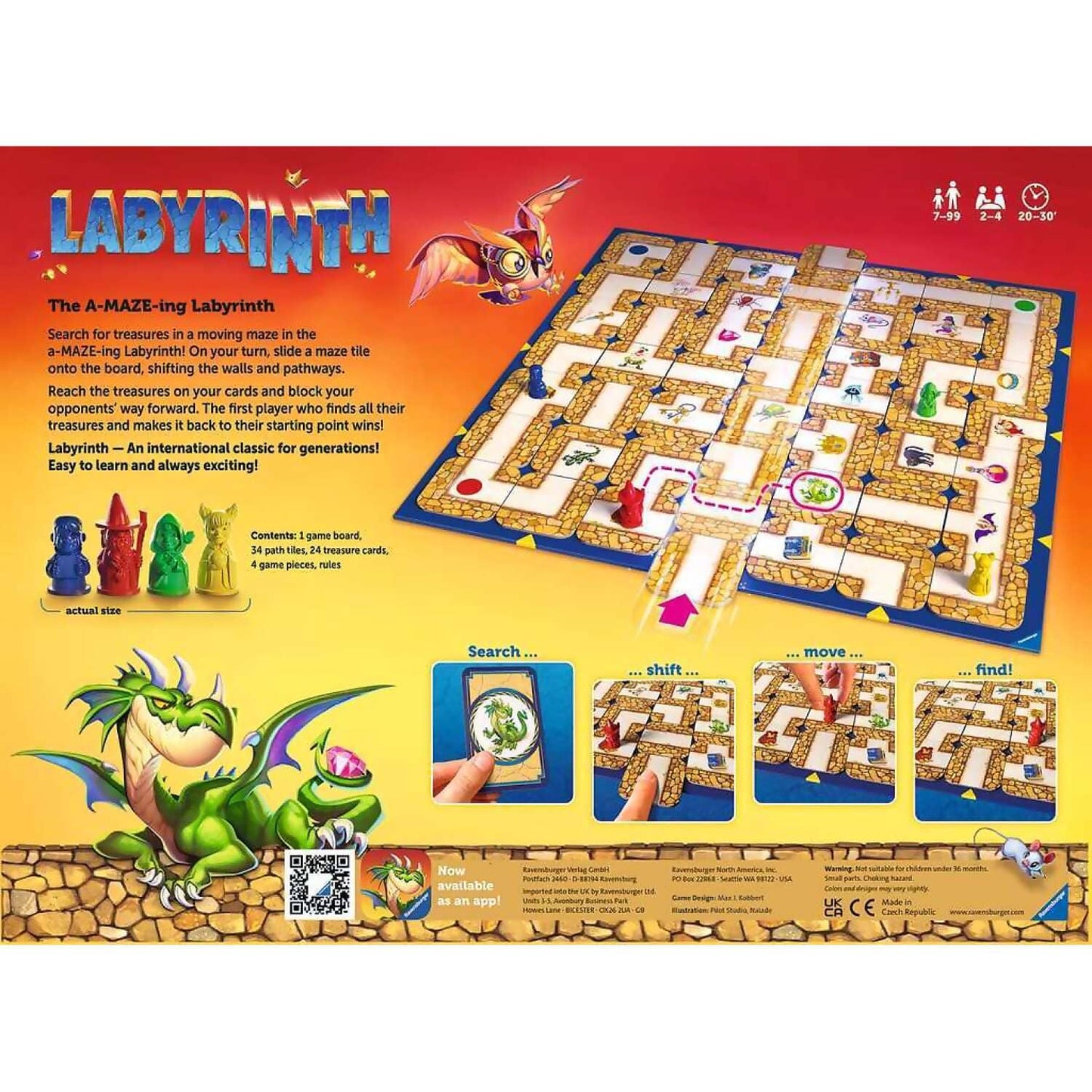 Ravensburger - The Amazing Labyrinth Board Game