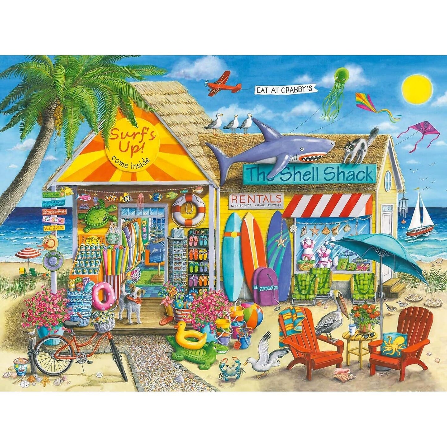 Ravensburger - Surf's Up Jigsaw Puzzle 1500pc