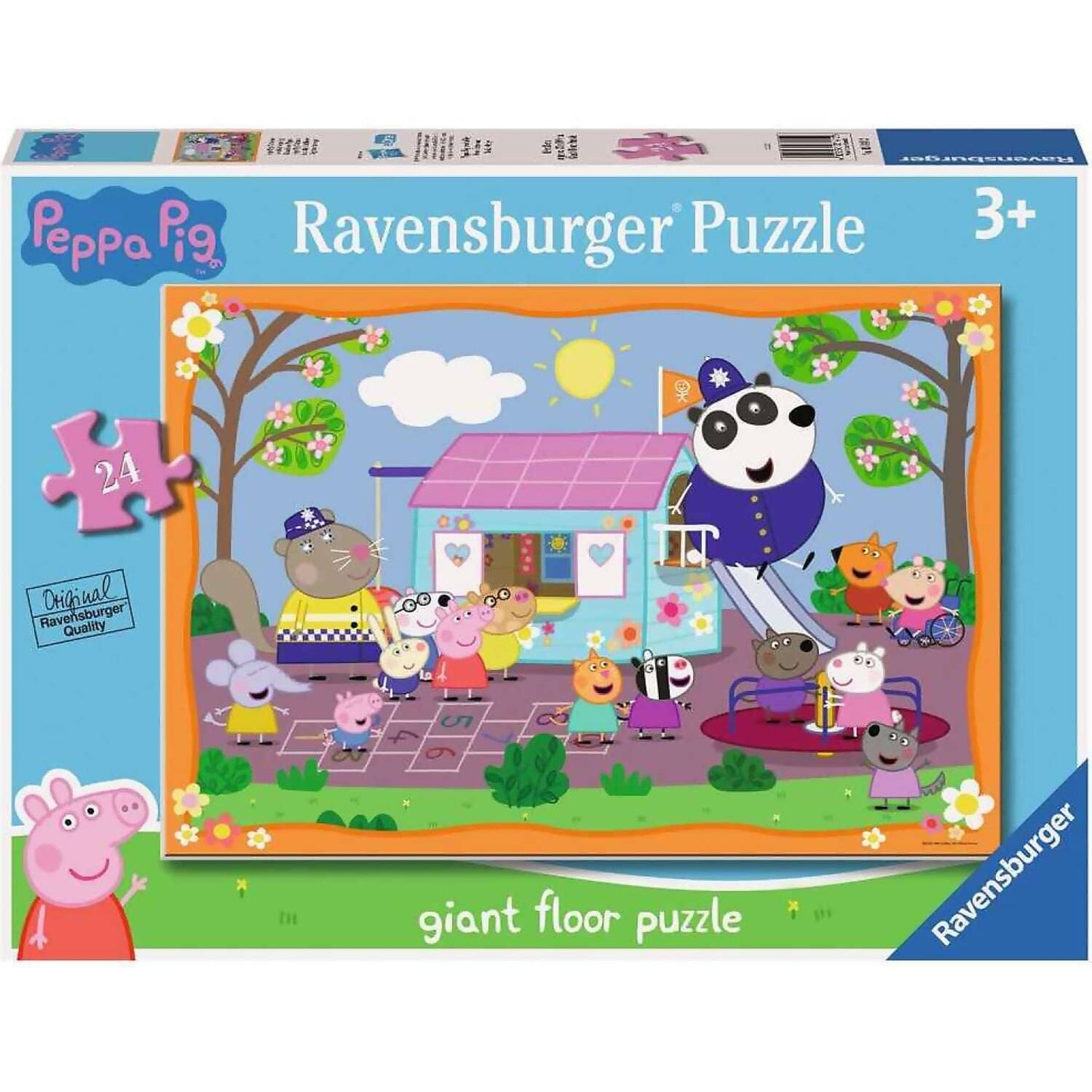 Ravensburger - Peppa Pig Clubhouse Giant Floor Jigsaw Puzzle 24pc
