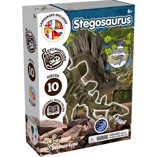 Science4You - Stegosaurus Fossil Excavation Kit