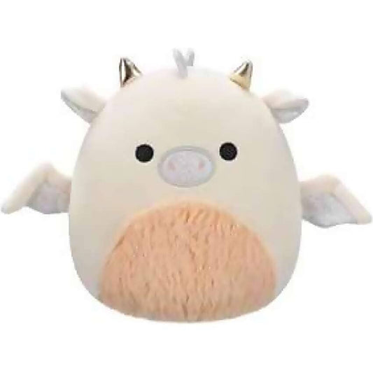 Squishmallows - Buck the Cream and Peach Dragon 7.5-Inch Plush