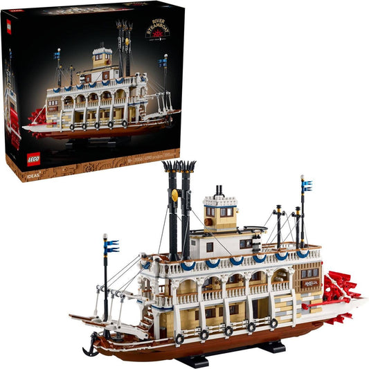 LEGO 21356 River Steamboat - Ideas