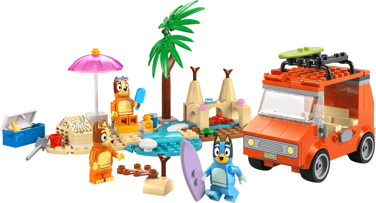 LEGO 11202 Bluey's Beach & Family Car Trip - Bluey 4+
