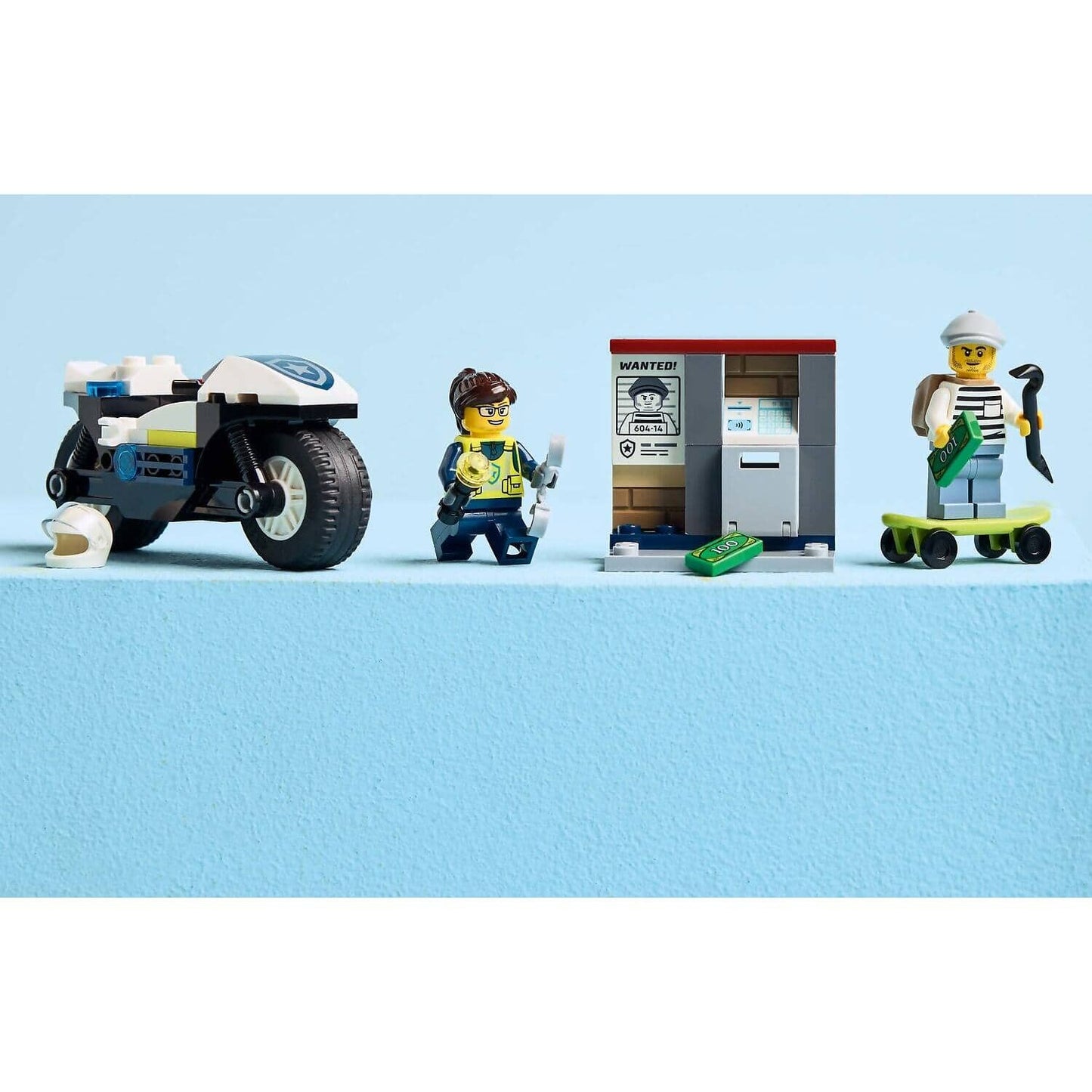 LEGO 60455 Police Motorcycle Chase - City 4+