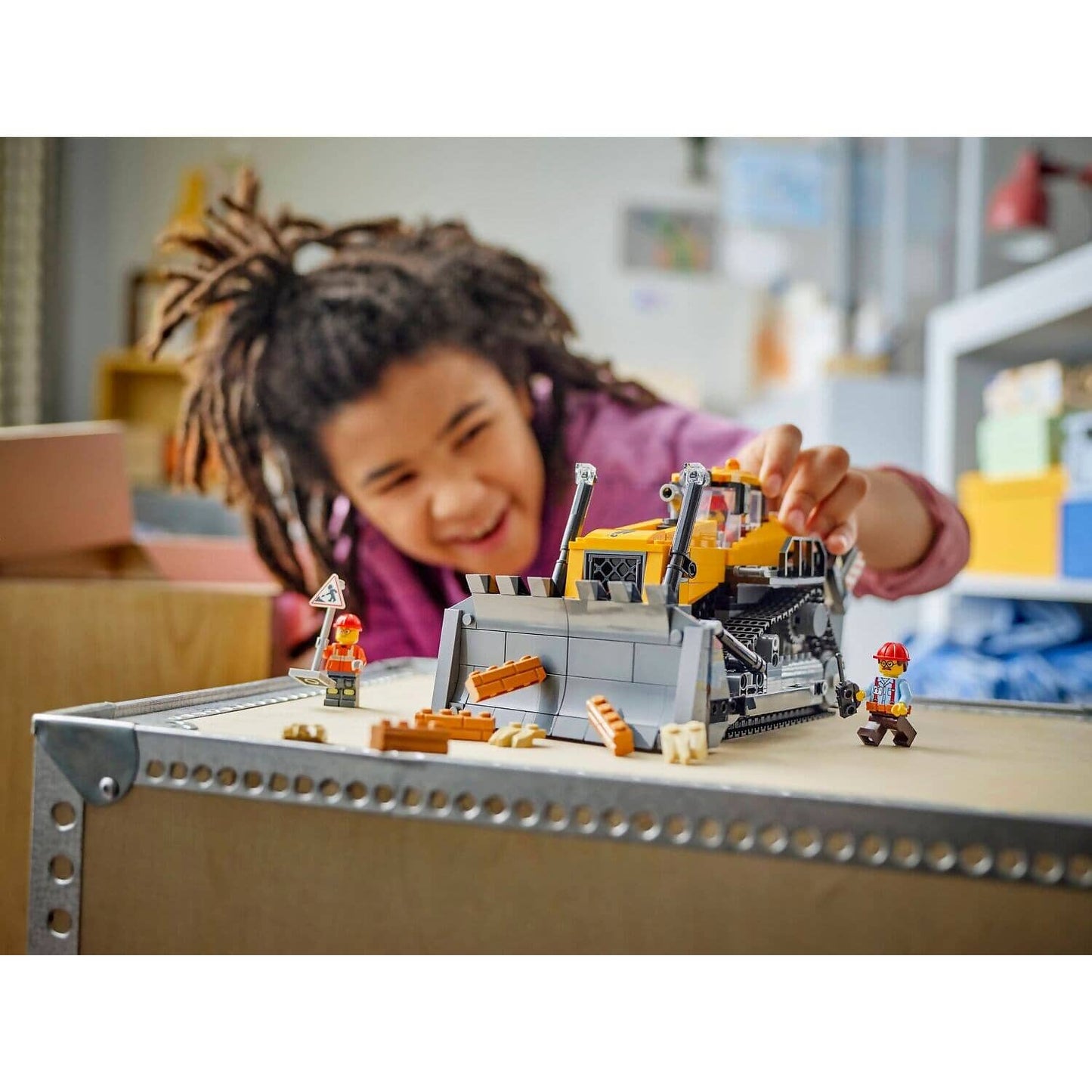 LEGO 60466 Yellow Bulldozer - City