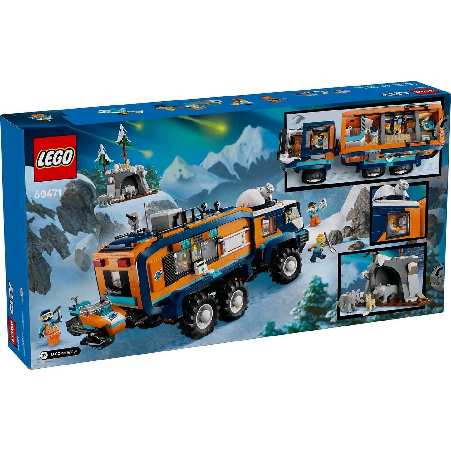 LEGO 60471 Arctic Explorer Science Lab Truck - City