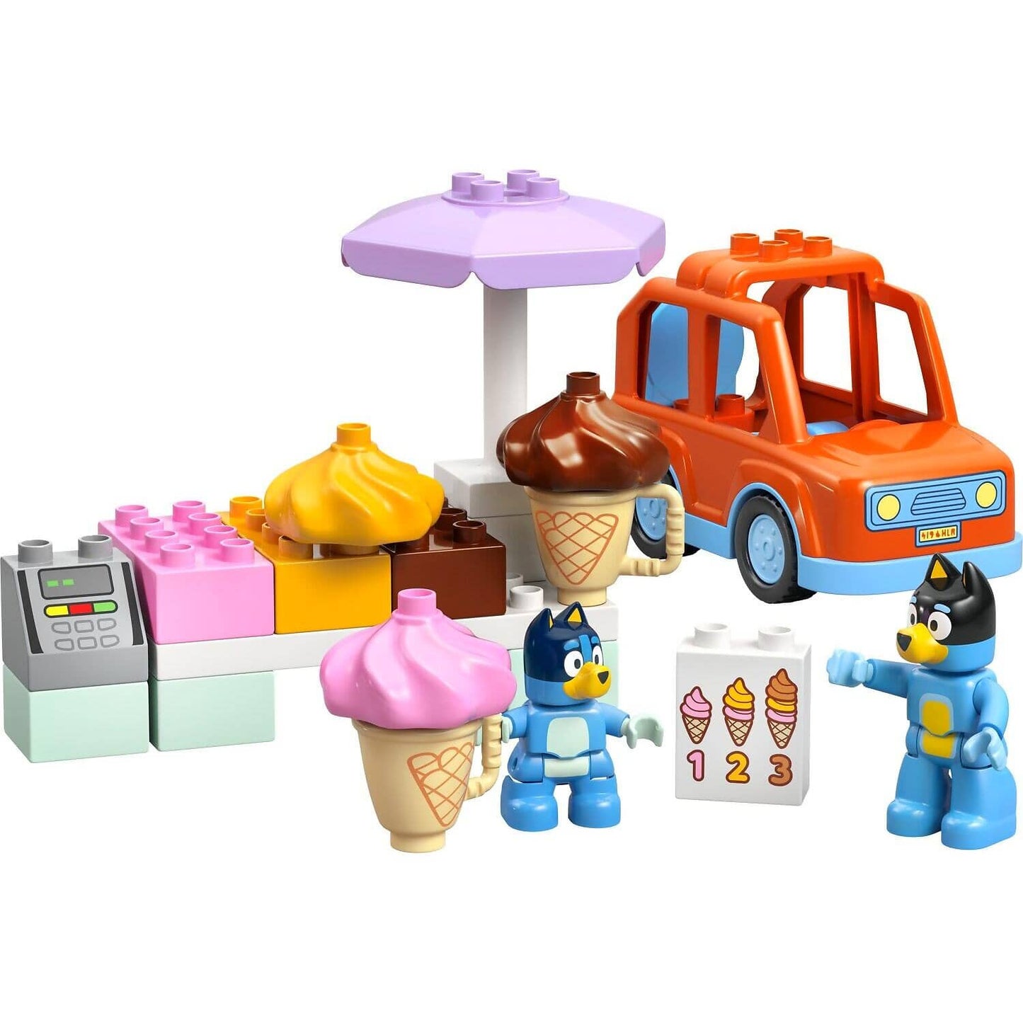 LEGO 10458 Ice Cream Trip with Bluey - Duplo