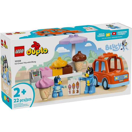 LEGO 10458 Ice Cream Trip with Bluey - Duplo