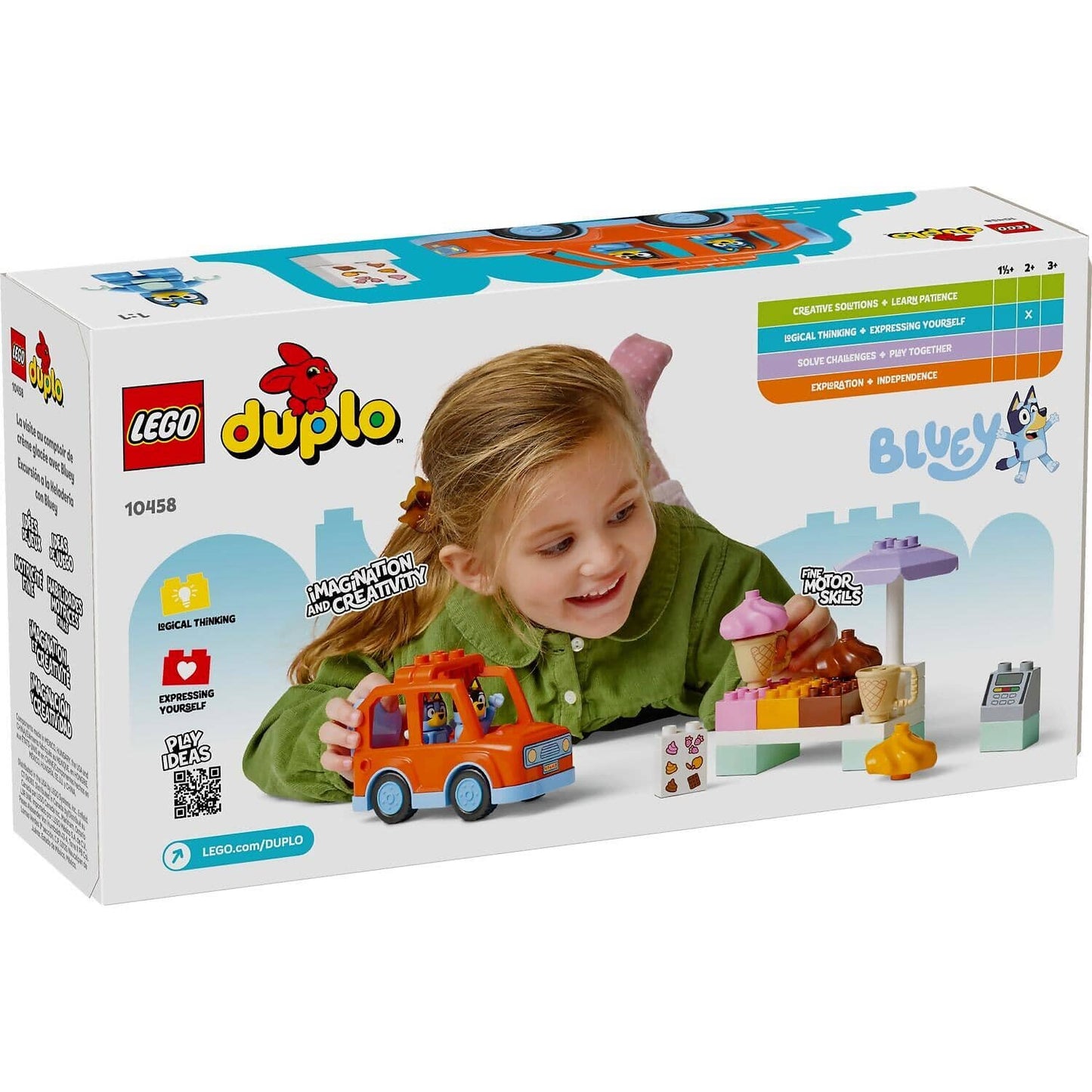 LEGO 10458 Ice Cream Trip with Bluey - Duplo