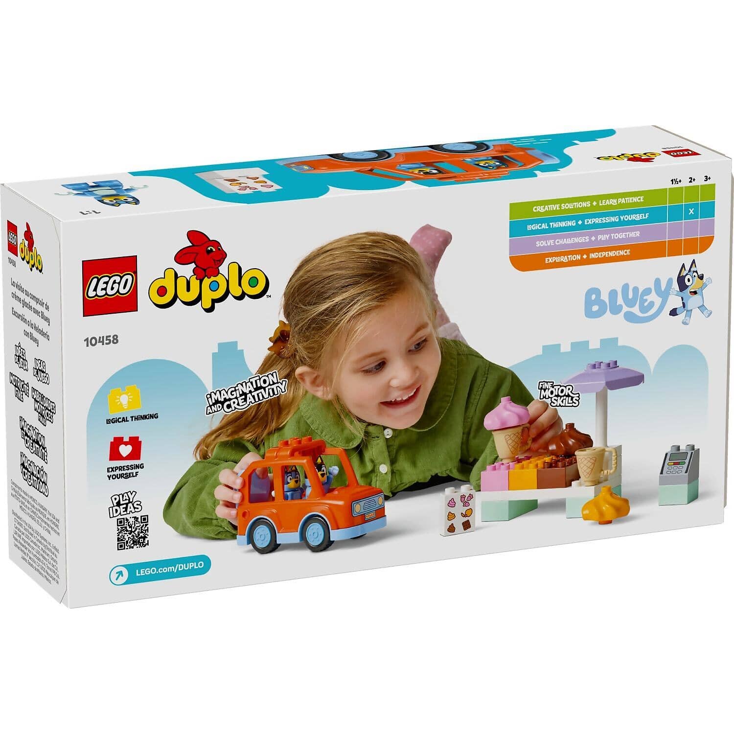 LEGO 10458 Ice Cream Trip with Bluey - Duplo