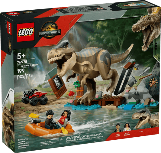 LEGO 76975 T. rex River Escape - Jurassic World