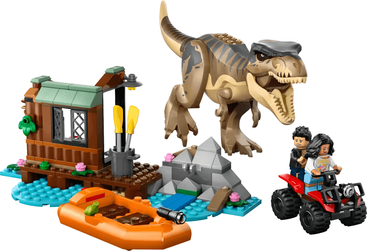 LEGO 76975 T. rex River Escape - Jurassic World