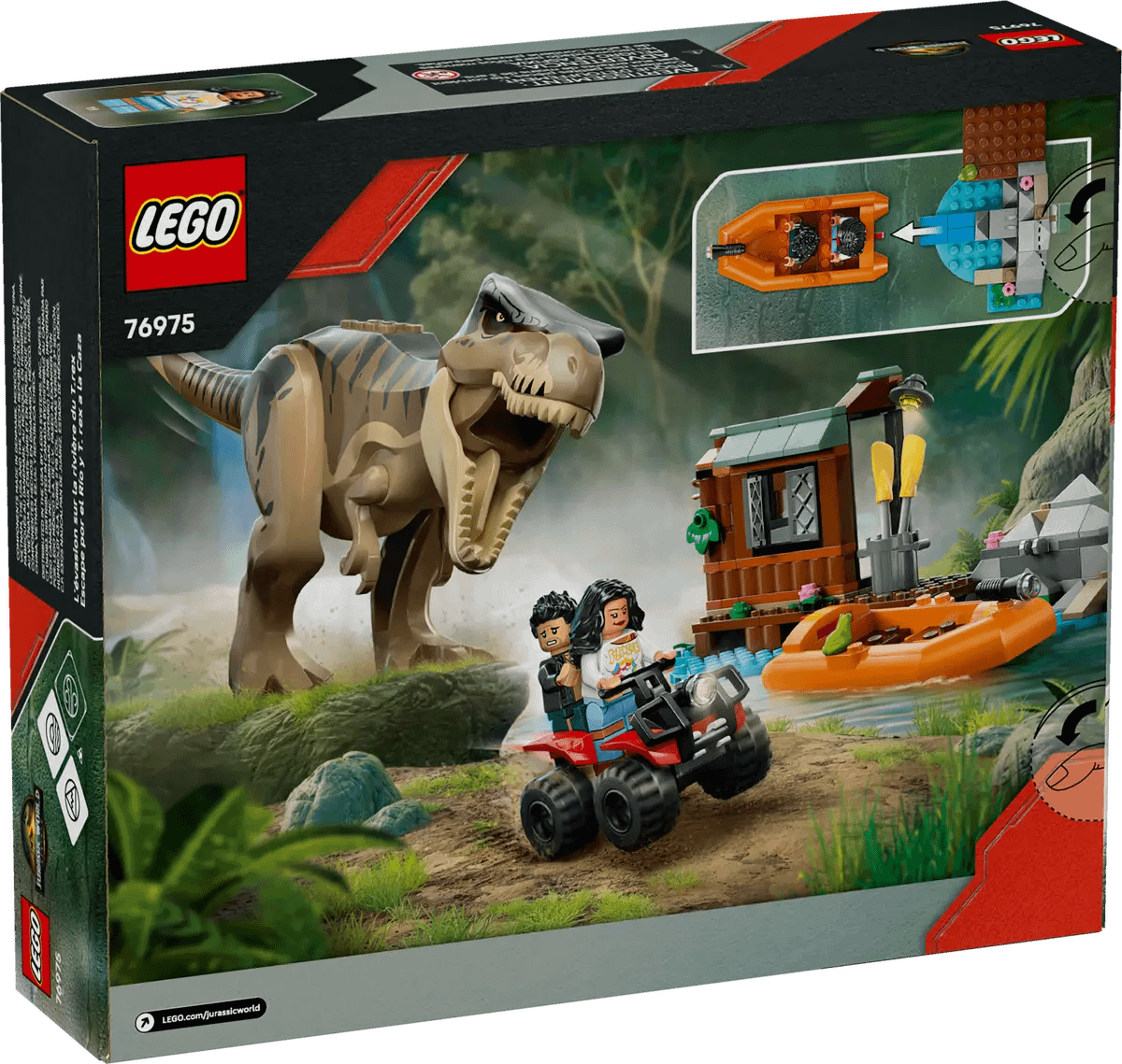 LEGO 76975 T. rex River Escape - Jurassic World