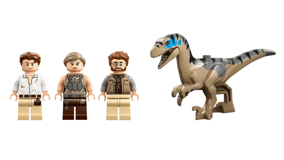 LEGO 76973 Raptor & Titanosaurus Tracking Mission - Jurassic World
