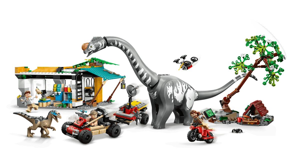 LEGO 76973 Raptor & Titanosaurus Tracking Mission - Jurassic World