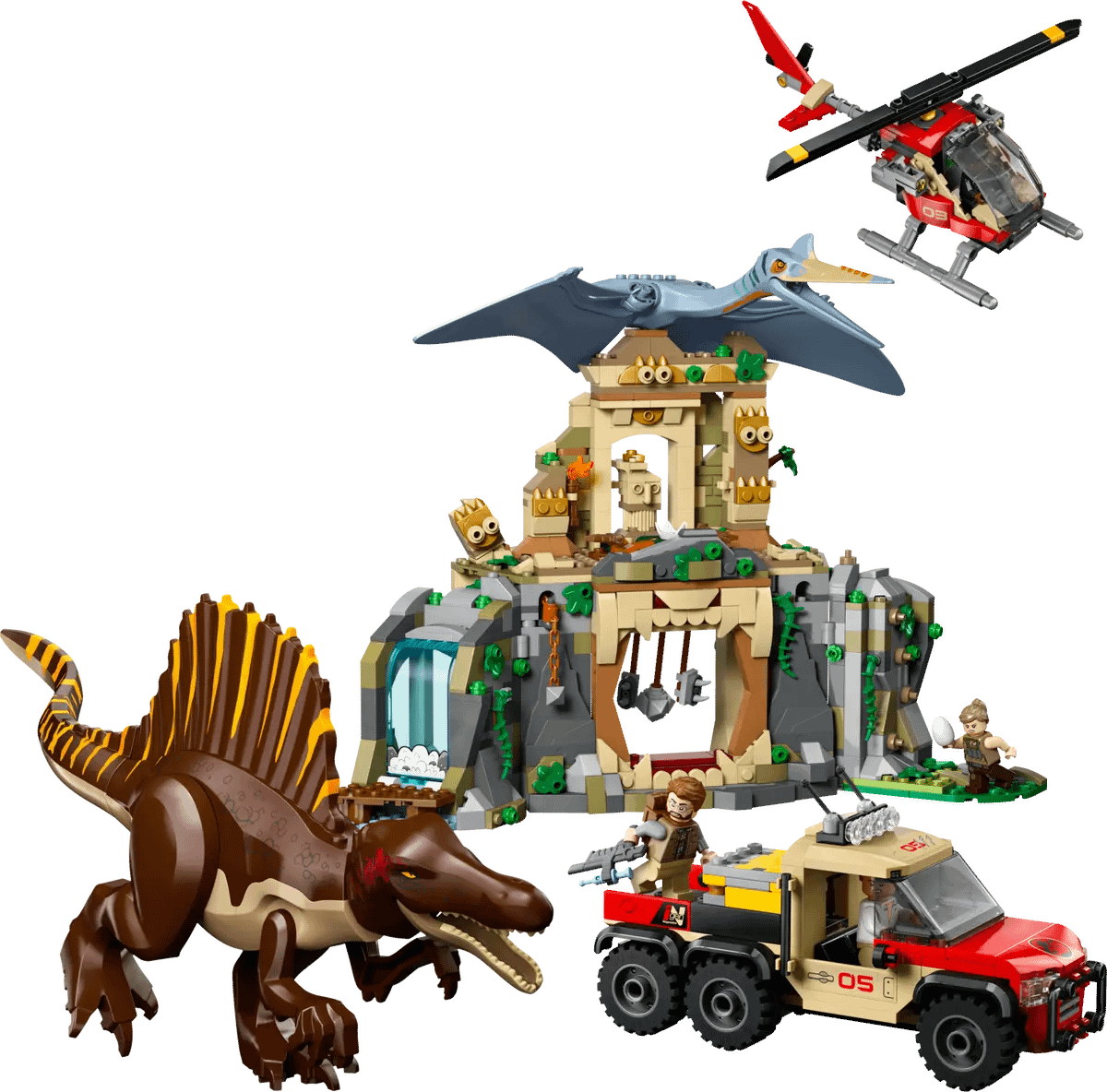 LEGO 76976 Spinosaurus & Quetzalcoatlus Air Mission - Jurassic World