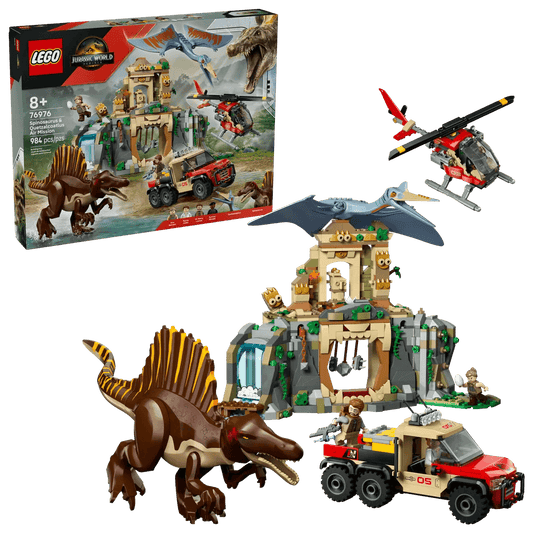 LEGO 76976 Spinosaurus & Quetzalcoatlus Air Mission - Jurassic World