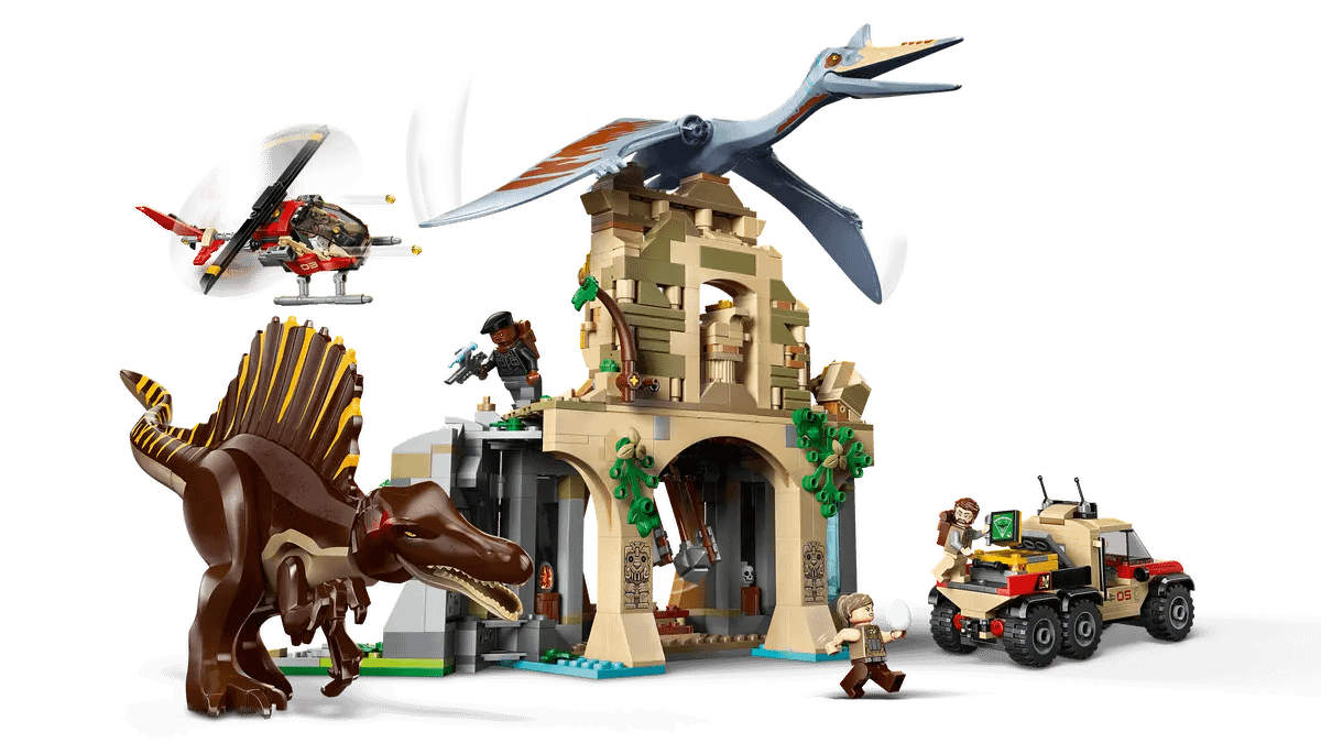 LEGO 76976 Spinosaurus & Quetzalcoatlus Air Mission - Jurassic World