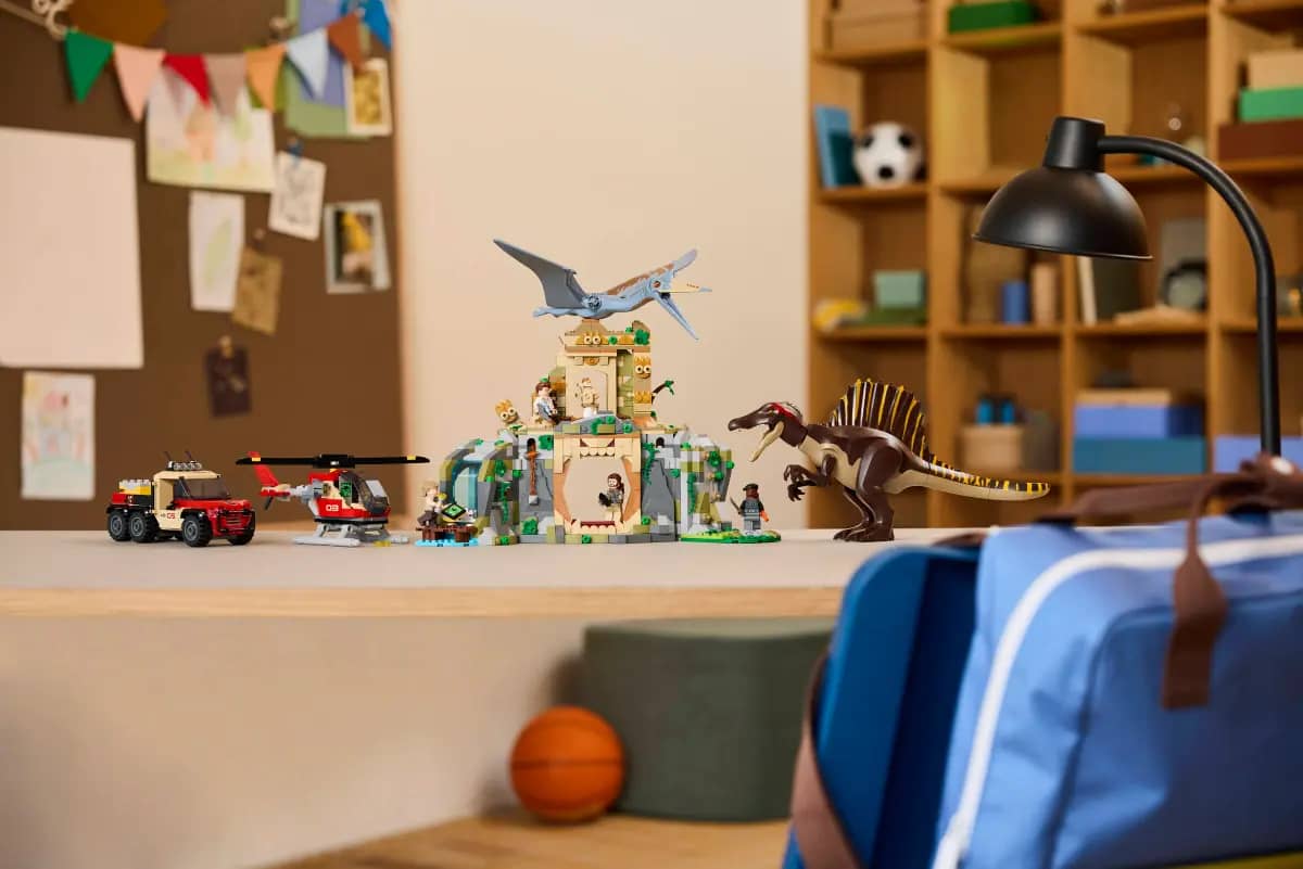 LEGO 76976 Spinosaurus & Quetzalcoatlus Air Mission - Jurassic World
