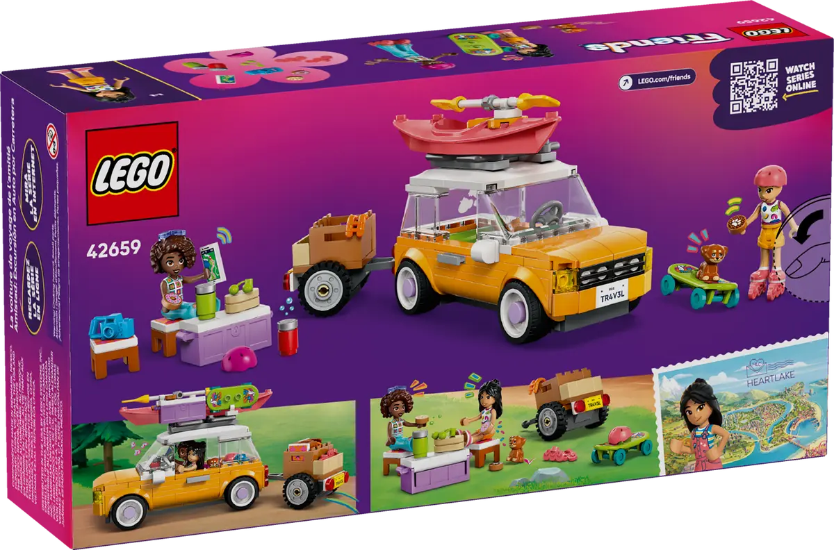 LEGO 42659 Friendship Road-Trip Travel Car - Friends