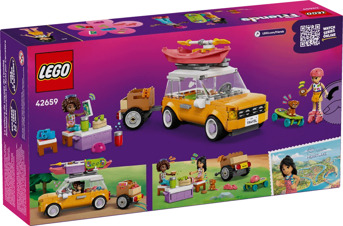 LEGO 42659 Friendship Road-Trip Travel Car - Friends