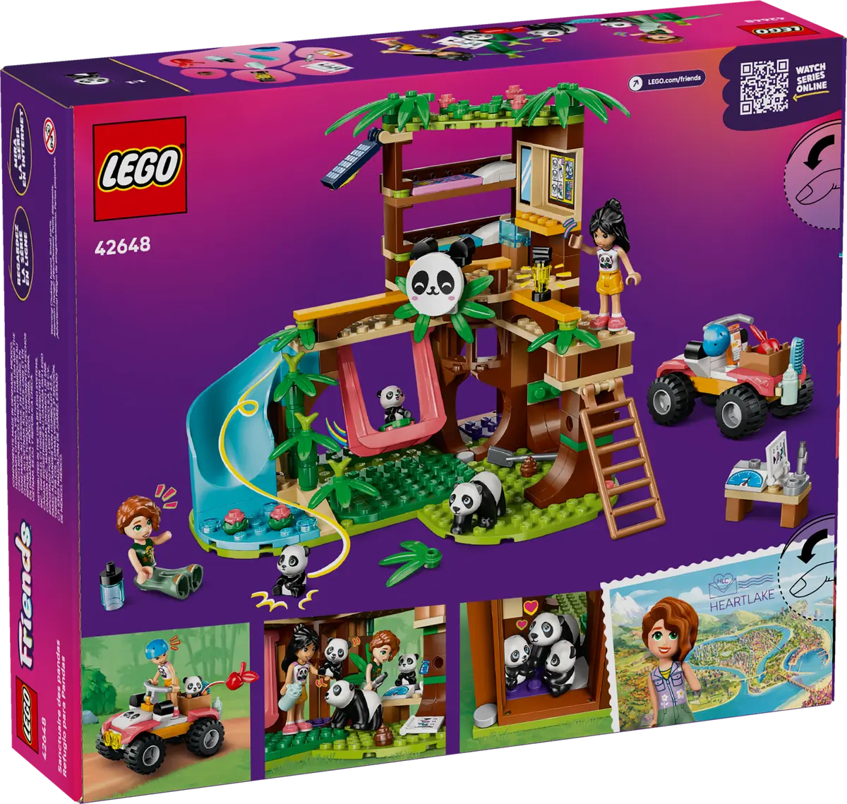 LEGO 42648 Panda Sanctuary Animal Care - Friends