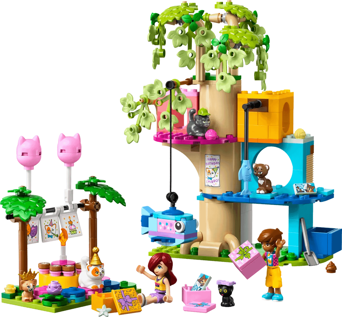 LEGO 42666 Cat Birthday Party & Tree House - Friends