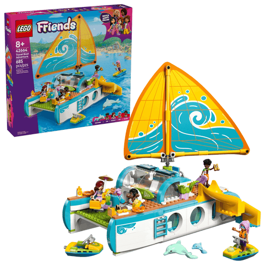 LEGO 42664 Travel Boat Adventure - Friends