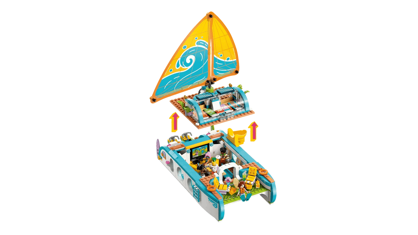 LEGO 42664 Travel Boat Adventure - Friends