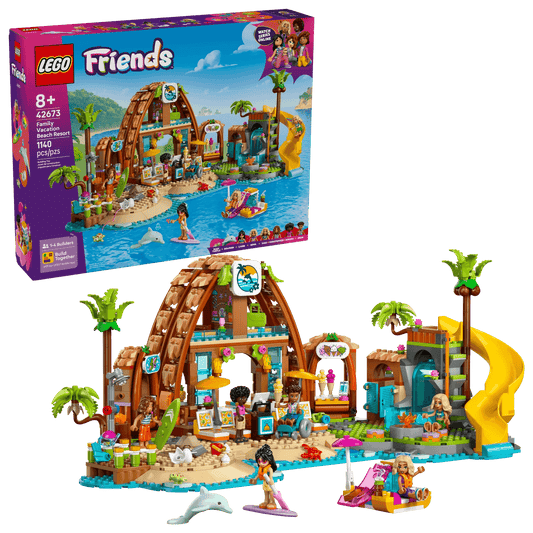LEGO 42673 Family Vacation Beach Resort - Friends