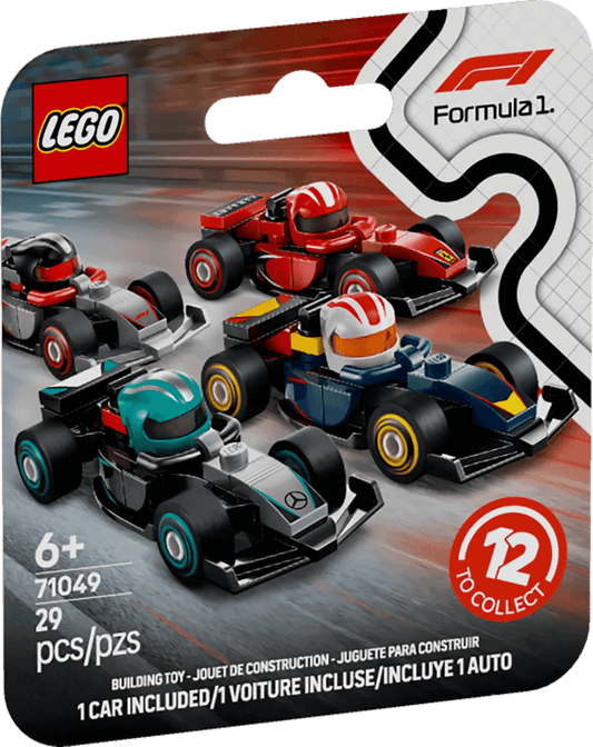 LEGO 71049 F1® Collectible Race Cars - Minifigures