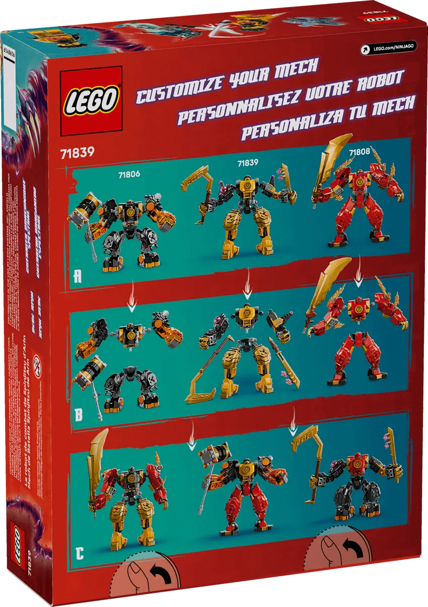 LEGO 71839 Arin's Spinjitzu Battle Mech - Ninjago