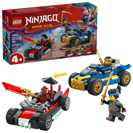 LEGO 71840 Rogue vs. Drix Race Car Duel - Ninjago 4+