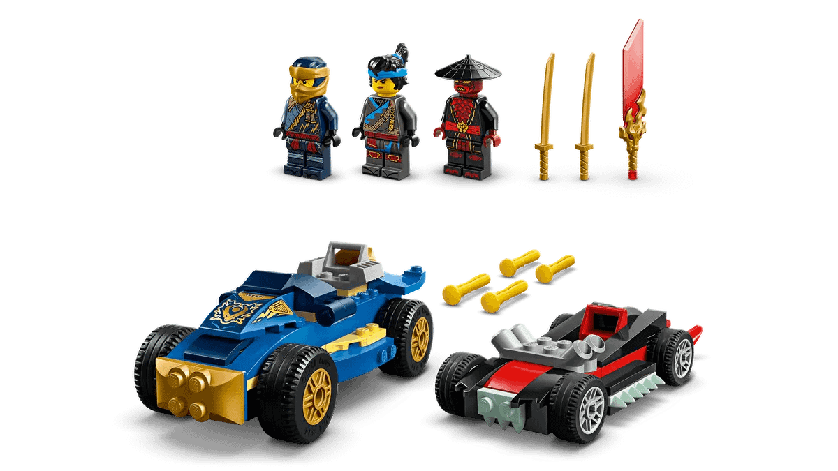 LEGO 71840 Rogue vs. Drix Race Car Duel - Ninjago 4+