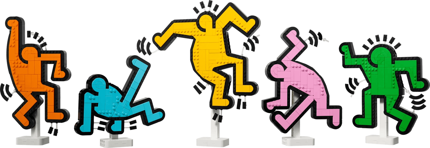 LEGO 31216 Keith Haring Dancing Figures - ART