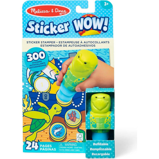 Melissa & Doug - Sticker WOW! Activity Pad Set - Turtle