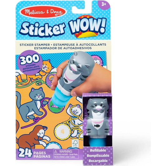 Melissa & Doug - Sticker WOW! Activity Pad Set - Cat