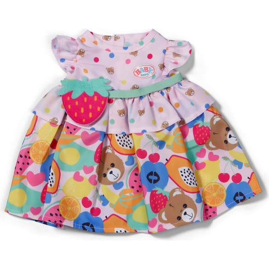 Baby Born - Fruit Dress Outfit with Strawberry Belt for 43Cm Doll