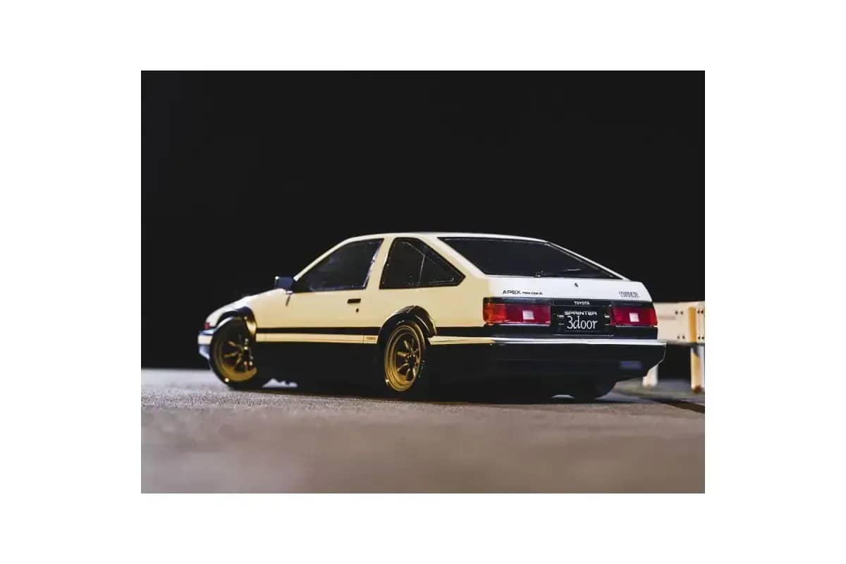 Kyosho - 1/10 Scale Fazer D2 Toyota Sprinter Trueno AE86 White 2WD - Remote Control Car