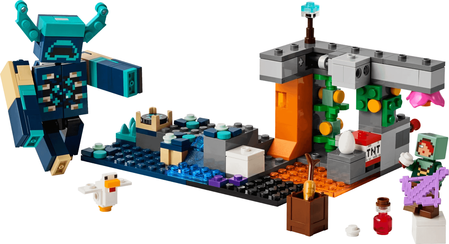 LEGO 21274 The Warden Encounter - Minecraft