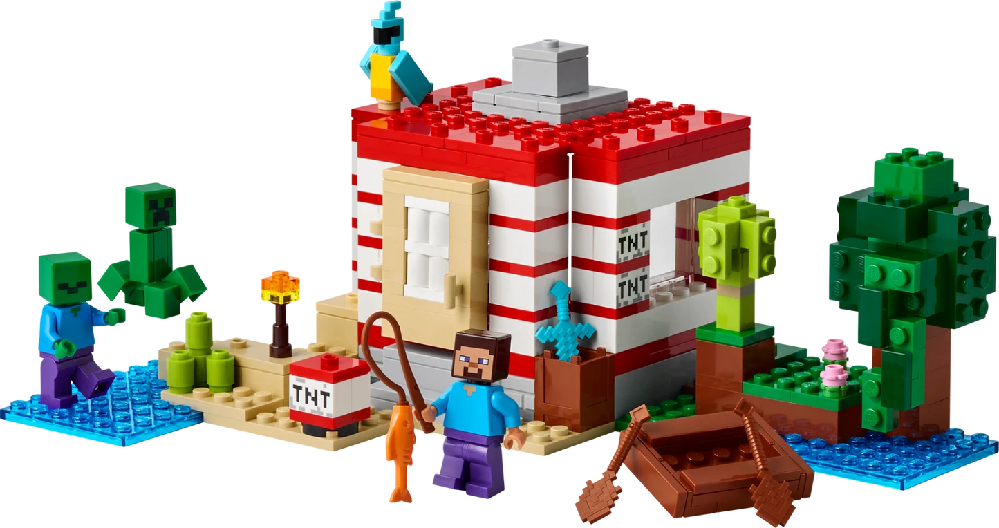 LEGO 21275 The TNT Jungle House - Minecraft