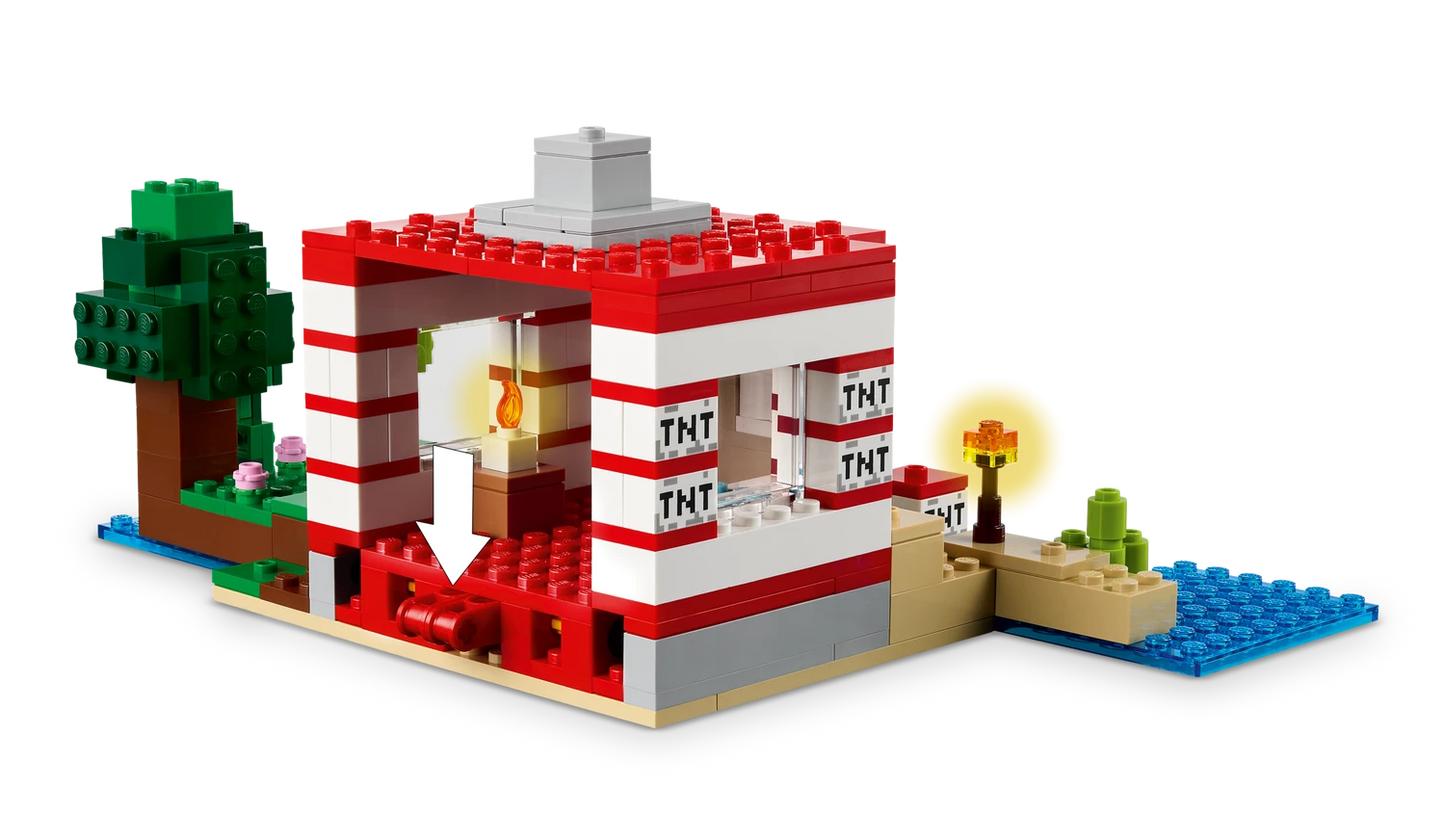 LEGO 21275 The TNT Jungle House - Minecraft