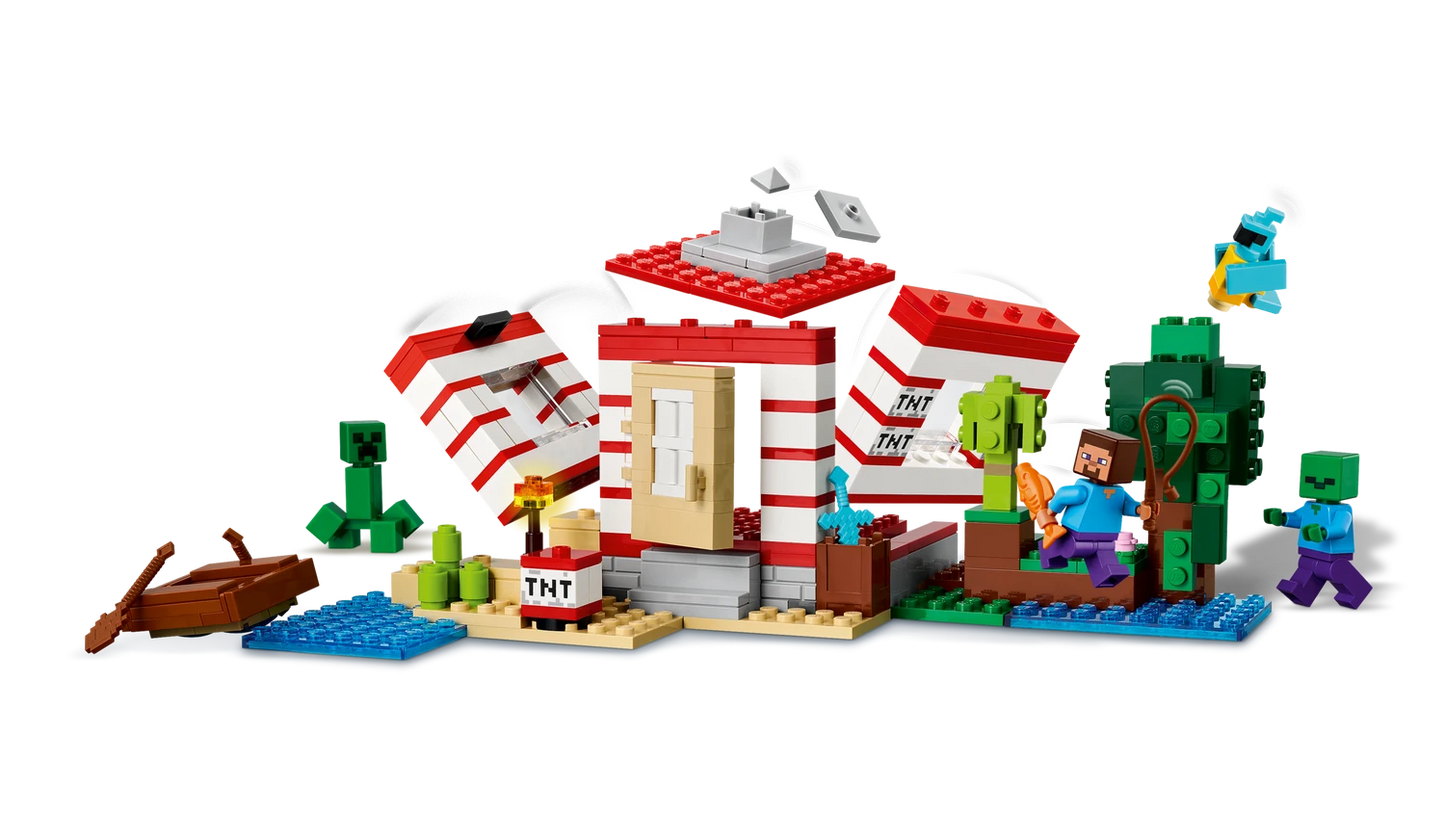 LEGO 21275 The TNT Jungle House - Minecraft