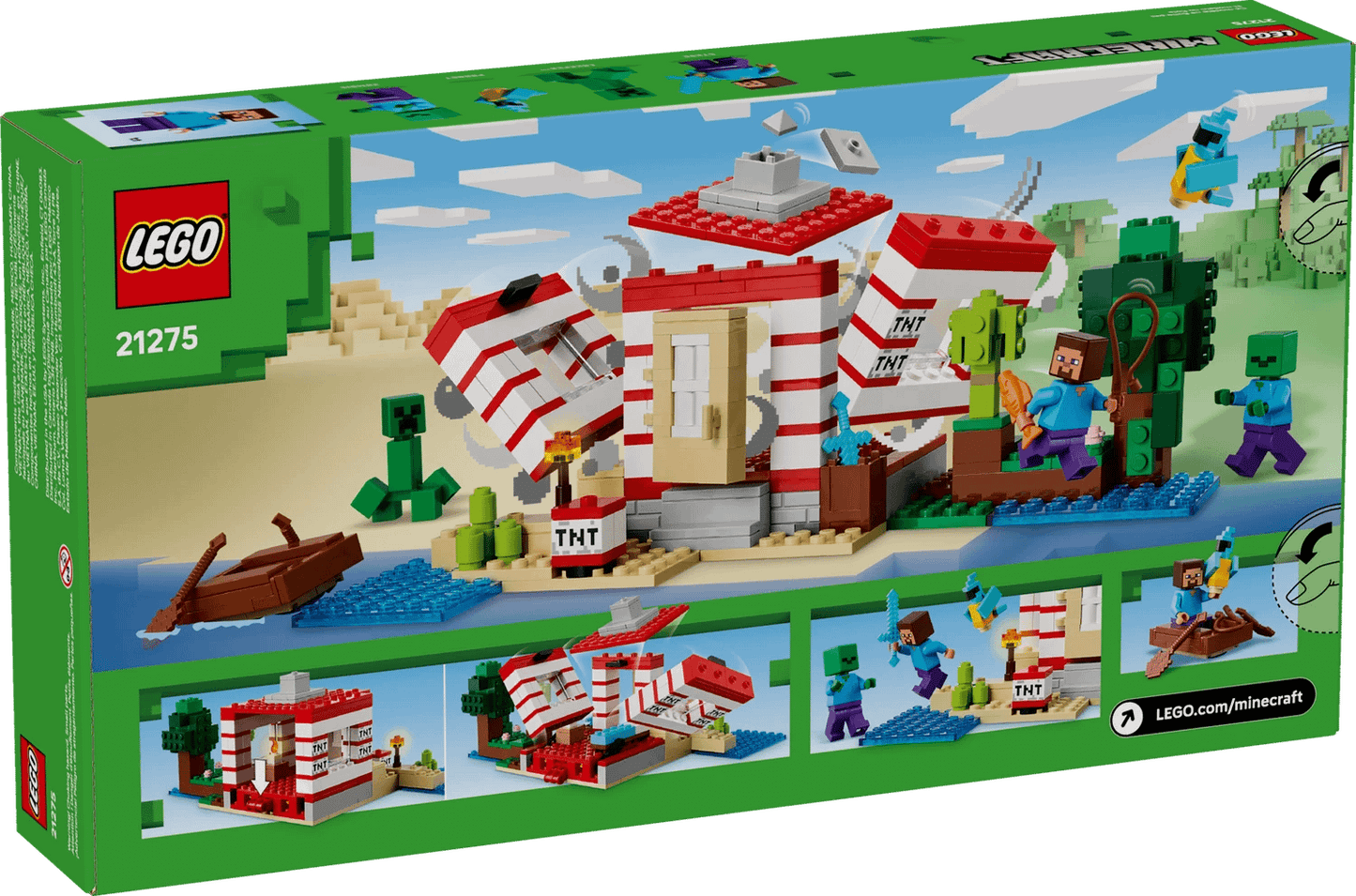 LEGO 21275 The TNT Jungle House - Minecraft