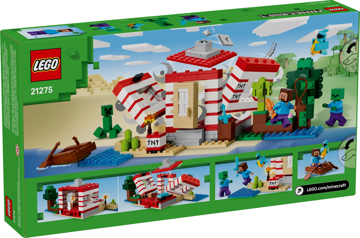LEGO 21275 The TNT Jungle House - Minecraft